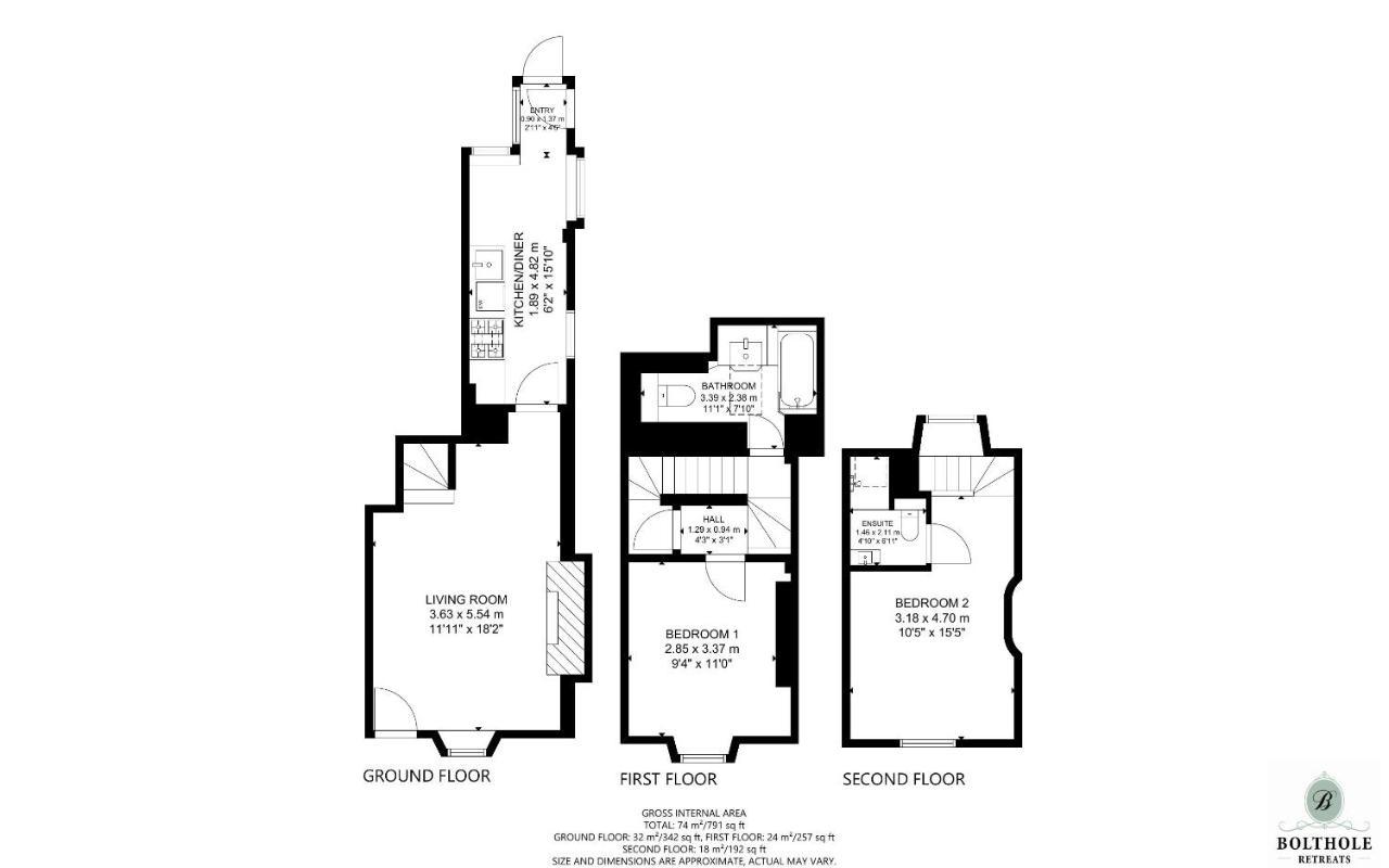 New Church Cottage Тетбъри Екстериор снимка